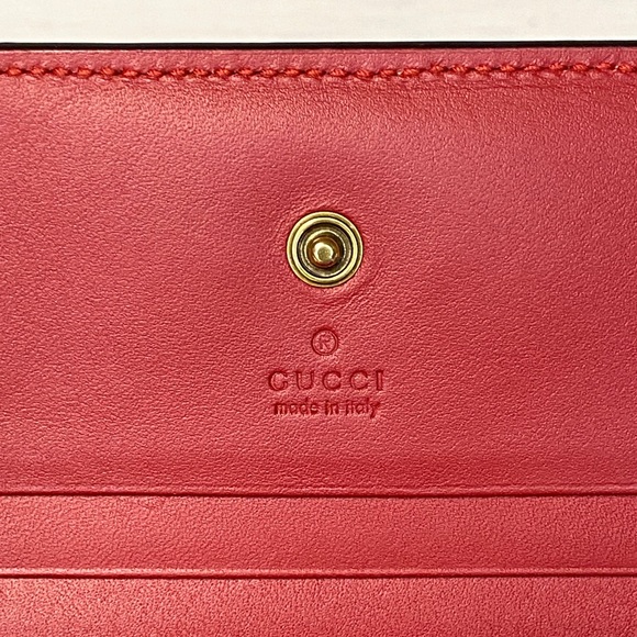 Gucci Cherry GG Supreme PVC Wallet - Picture 8 of 12